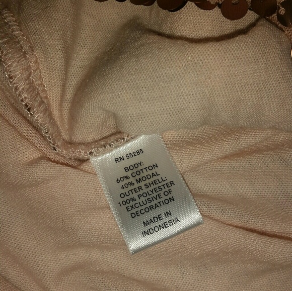 Express Sequin Embellished Tank Top - Picture 3 of 4